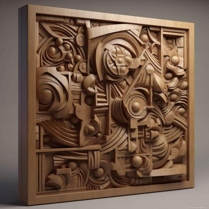 نموذج ثلاثي الأبعاد لآلة CNC 3D Art 